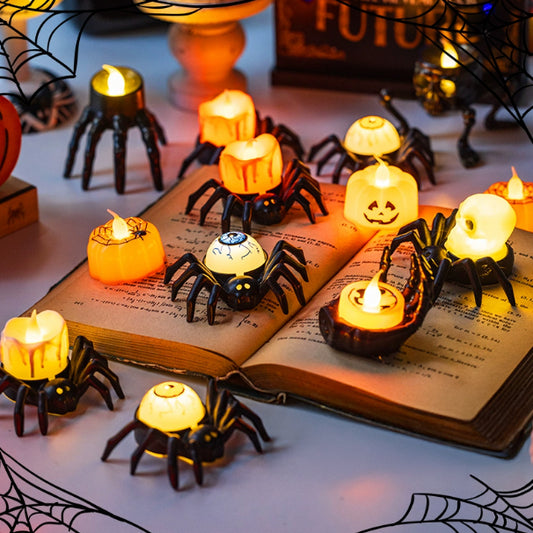 Halloween Spider Tea Lights