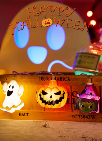 Mixed Figure Halloween String Lights