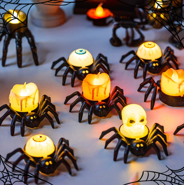 Halloween Spider Tea Lights