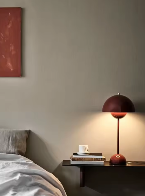 Retro Mushroom Lamp