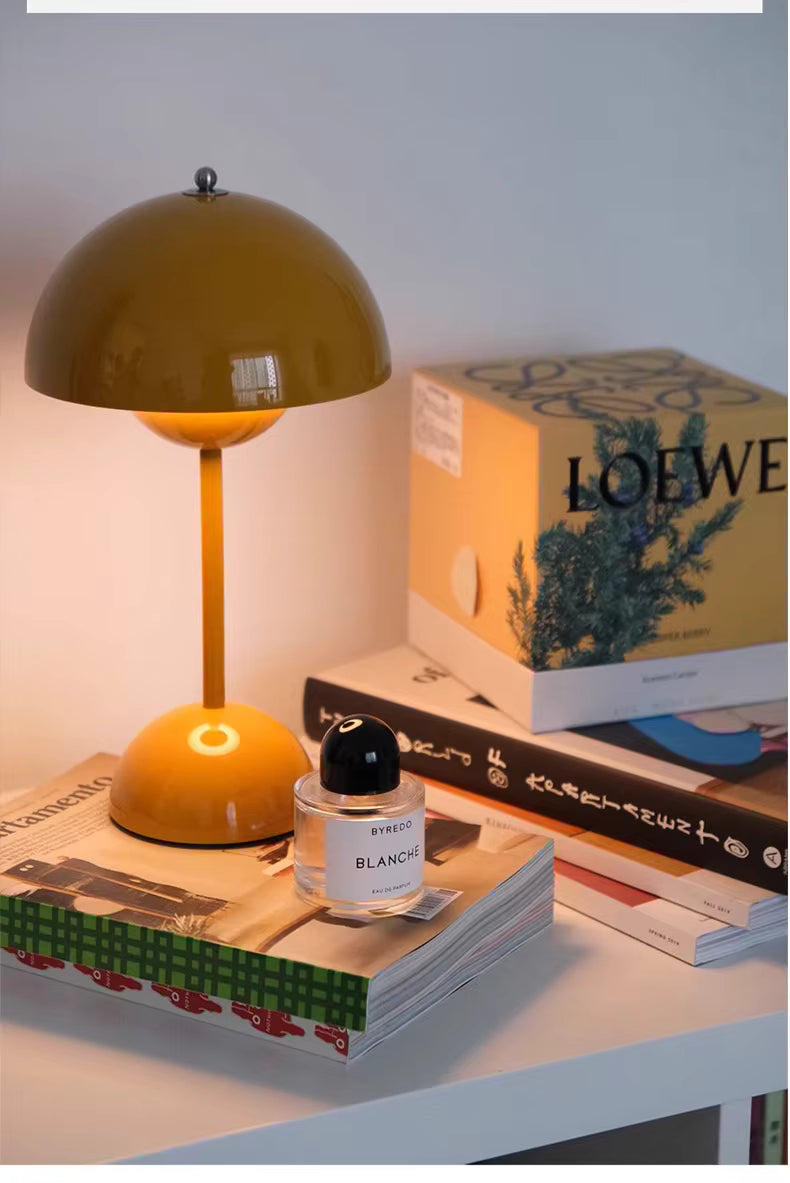 Retro Mushroom Lamp
